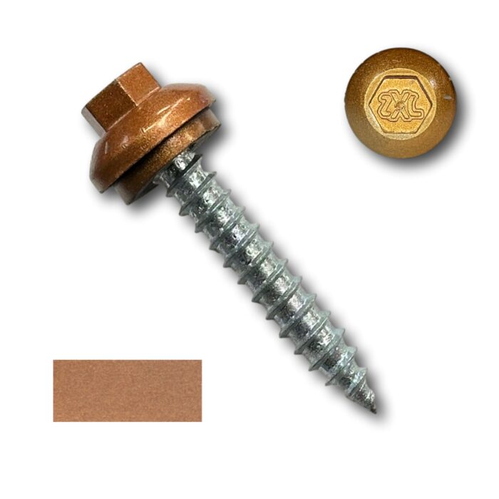 #12 x 1.5" Metal-to-Wood (5/16 Hex Head) Screws